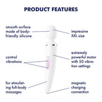 Satisfyer Wand-er Woman Full-Body Massager 10 Inch Rechargeable Vibrator > Sex Toys > Massage Wands