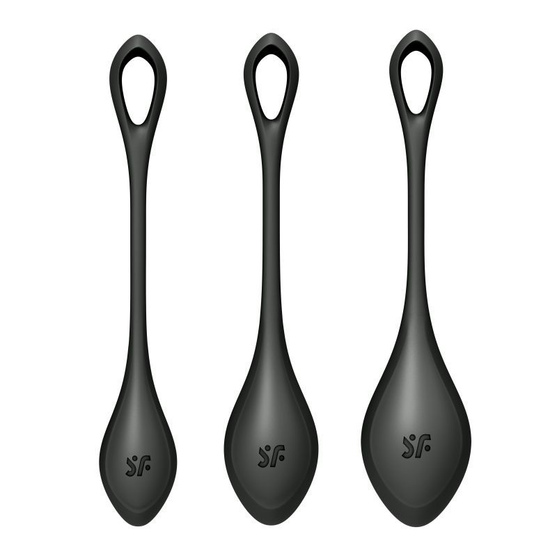 Satisfyer Yoni Power Balls 2 – Silicone Pelvic Floor Training Balls 3 Pc Set > Sex Toys For Ladies > Kegel Exercise