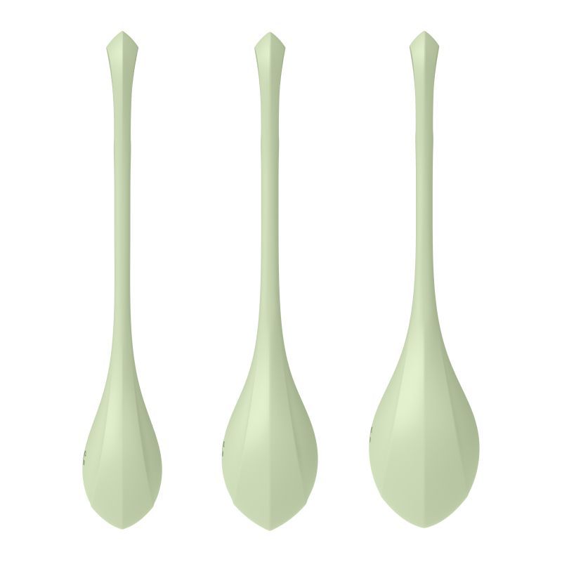 Satisfyer Yoni Power Balls 2 – Body-Safe Silicone 3 Sizes Pelvic Floor Exerciser Set > Sex Toys For Ladies > Kegel Exercise