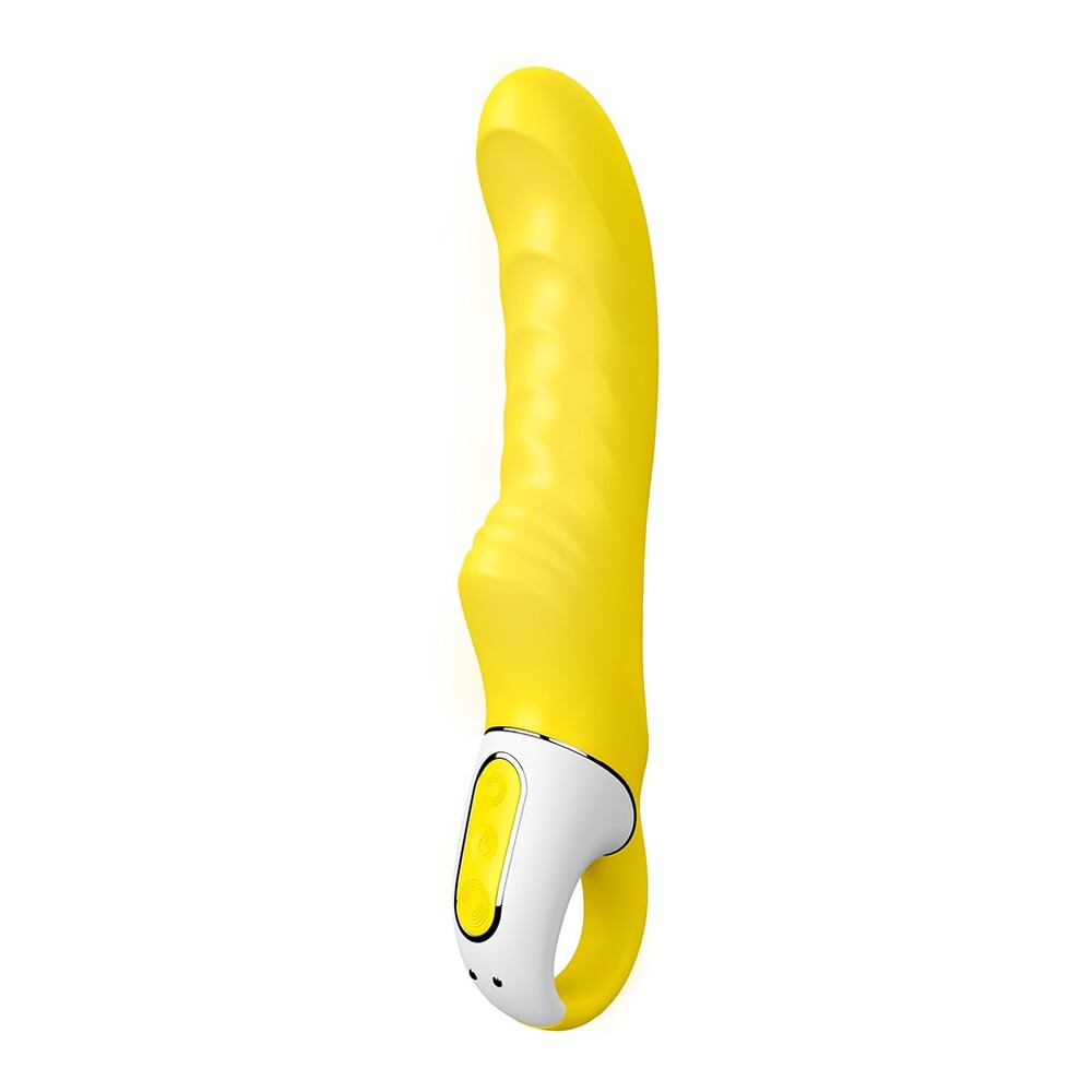 Satisfyer Yummy Sunshine G Spot Silicone Vibrator – Curved G Spot Vibrator > Sex Toys For Ladies > G-Spot Vibrators Main image