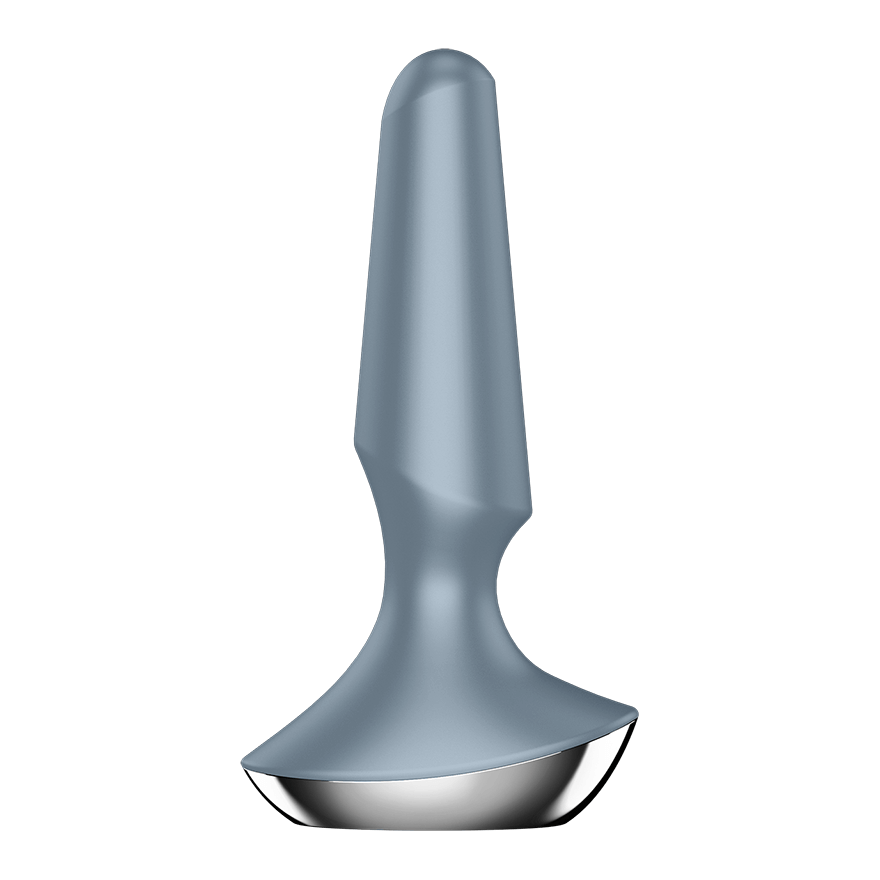 Satisfyer Plug-ilicious 2 – 5.3 Inch Ergonomic App-Enabled Vibrating Butt Plug Blue > Anal Range > Vibrating Butt Plugs