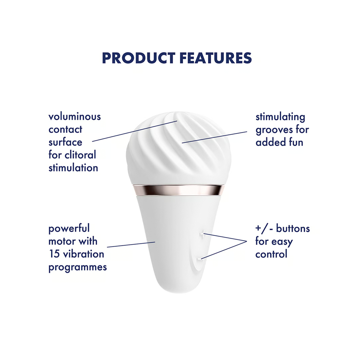 Satisfyer Layon 4 Little Wand – Waterproof Rechargeable Stimulator > Vibrators > Ladies > Clitoral Vibrators and Stimulators