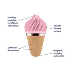 Satisfyer Sweet Treat Rotating Clitoral Vibrator Pink