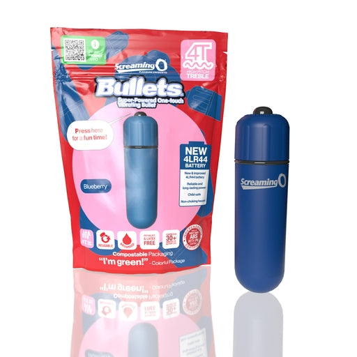 Screaming O Bullets 4T High Pitch Treble – Waterproof Compact Vibrating Bullet > Vibrators > Mini Vibrators Main image