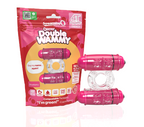 Double Wammy 4T High Pitch Treble (Strawberry) > Cock Ring > Vibrating