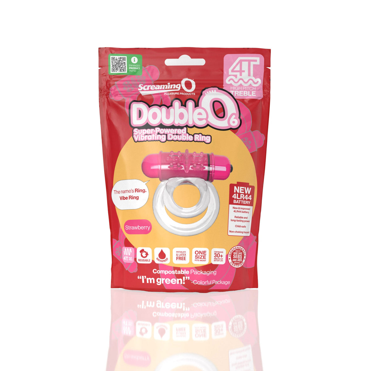 Screaming O 4T DoubleO 6 – Super Powered Vibrating Double Ring > Cock Ring > Vibrating