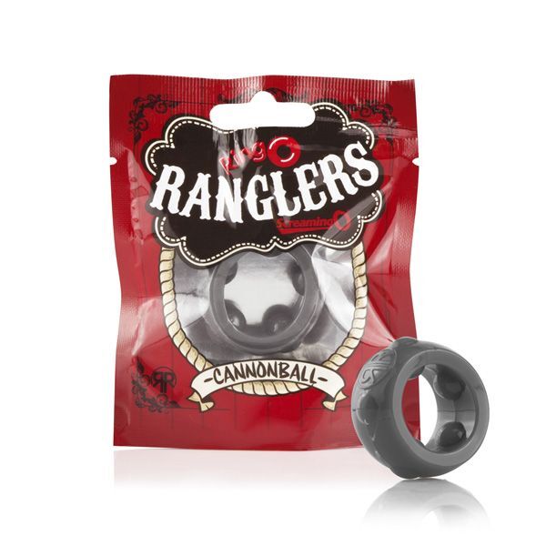 Ringo Ranglers Cannonball – Stretch Silicone Cock Ring with Firm Pleasure Balls Secondary image