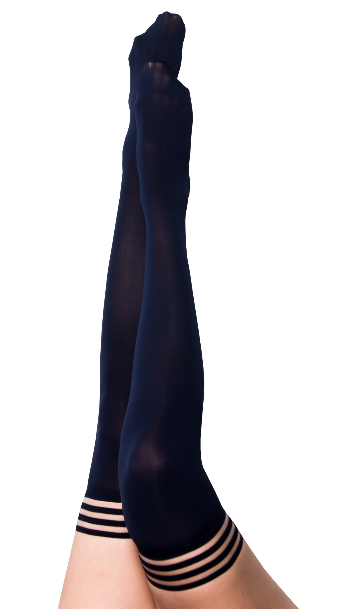 Kixies Selma Navy Opaque Thigh-High Tights > Clothes > Hosiery > Stockings