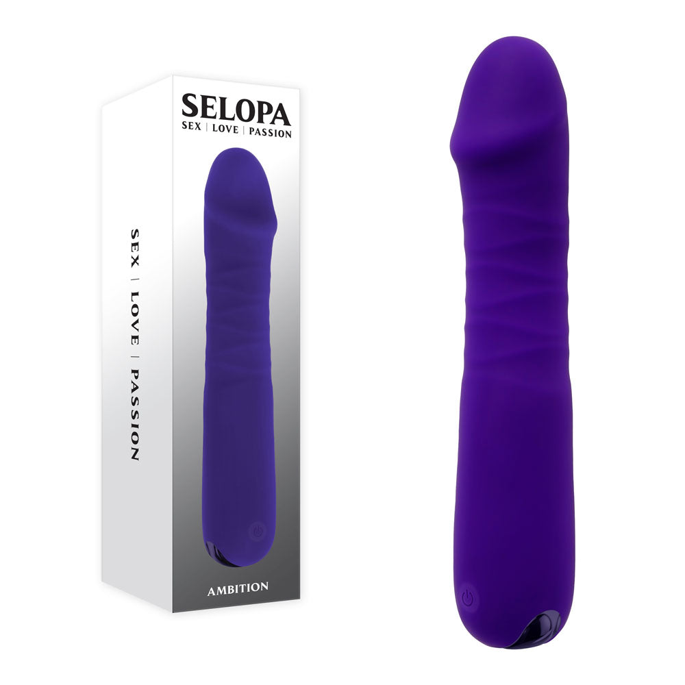 Selopa Ambition - 17 cm USB Thrusting Vibrator > Vibrators > Standard Vibrators