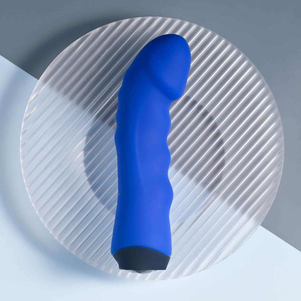 Selopa Banger - Rechargeable Vibrator 13.6cm Waterproof Blue Vibrators