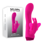 Selopa Butterfly Love - 13.8 cm Butterfly Vibrator > Vibrators > Ladies > Rabbit