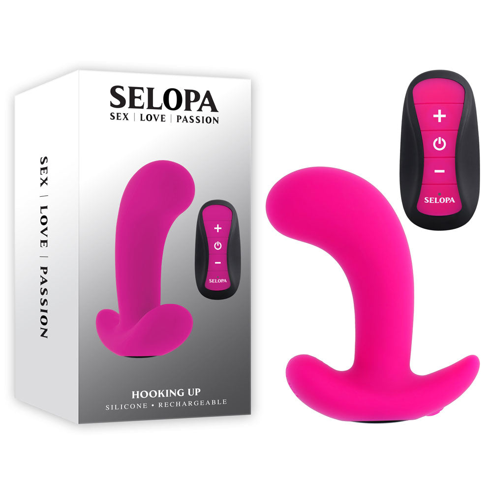 Selopa Hooking Up Remote-Control Prostate Vibe 9.5cm > Anal Range > Prostate Plugs