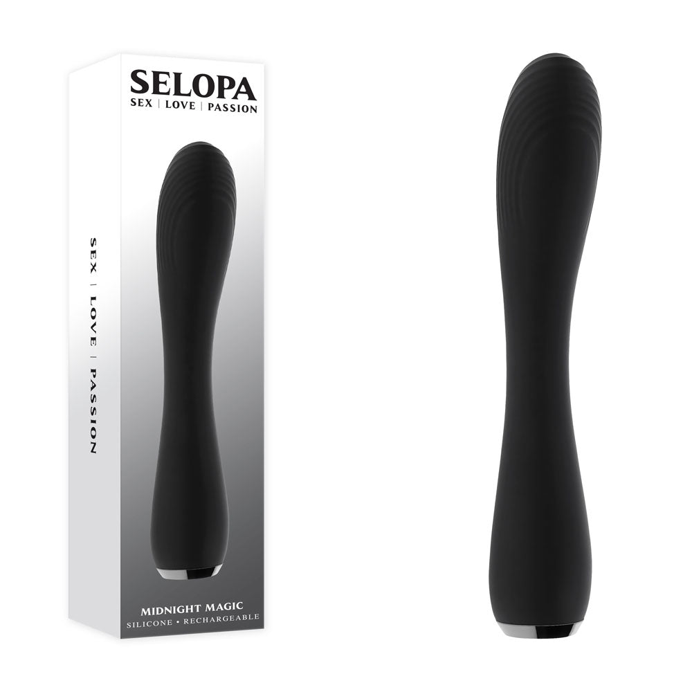 Selopa Midnight Magic Vibrator 20.2 cm Waterproof Toy > Sex Toys For Ladies > G-Spot Vibrators Main image