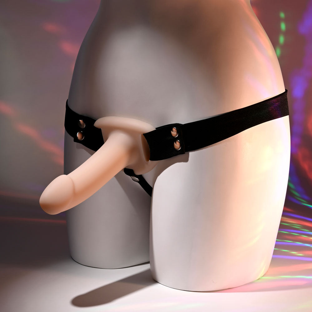 Selopa Our First Hollow Strap On 6.5" Inches 16.3 cm Adjustable > Dildos > Hollow Strap Ons