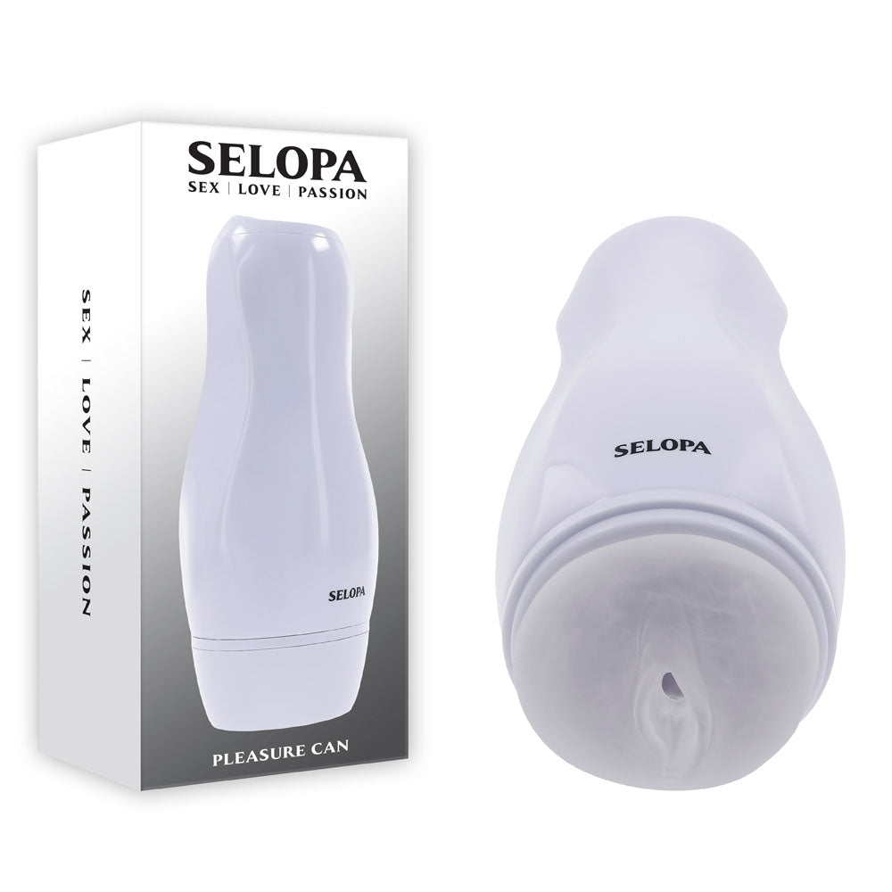 Selopa Pleasure Can - Discreet Compact Mens Masturbator Device > Sex Toys For Men > Masturbators > Vibrating Main image