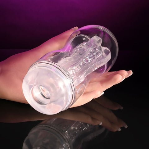 Selopa Stroke of Luck Stroker with Vibrating C-Ring for Enhanced Pleasure Strokers - Manual