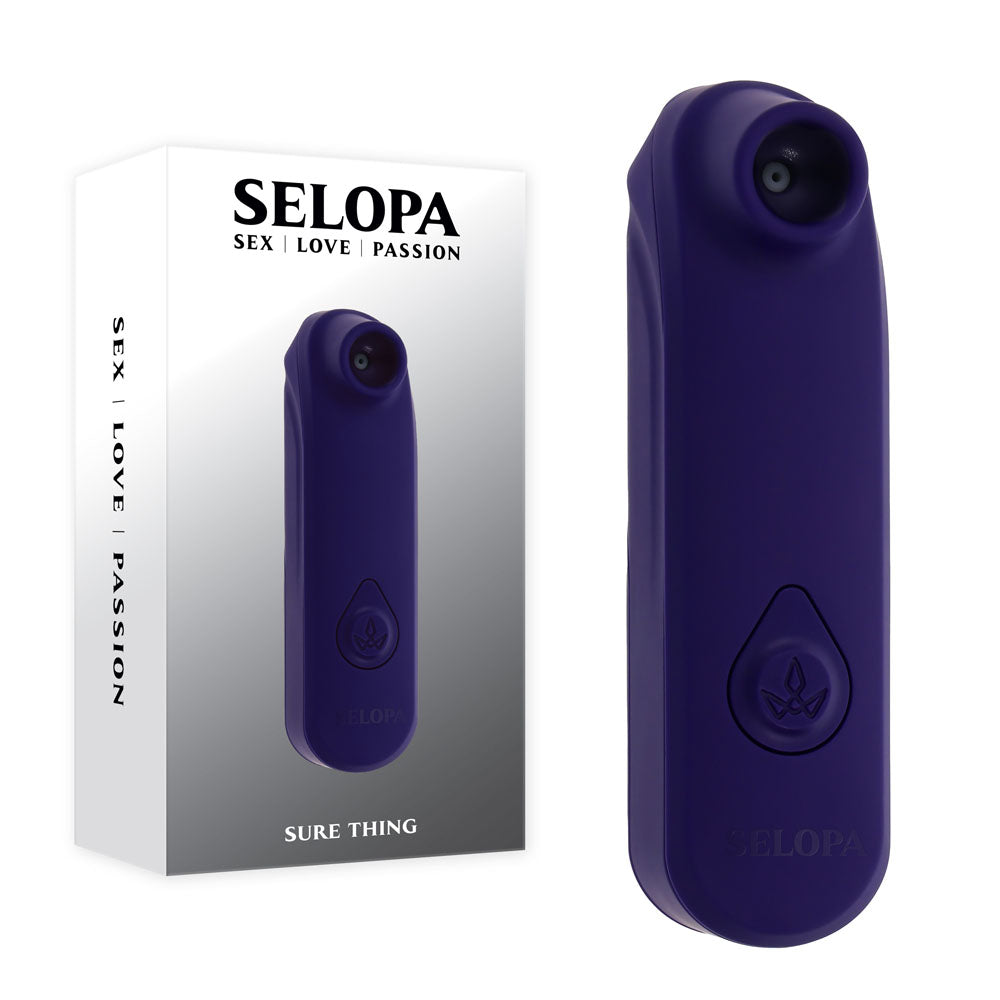 Selopa Sure Thing Vibrating and Sucking Adult Stimulator Device > Sex Toys For Ladies > Air Pulsation Main image