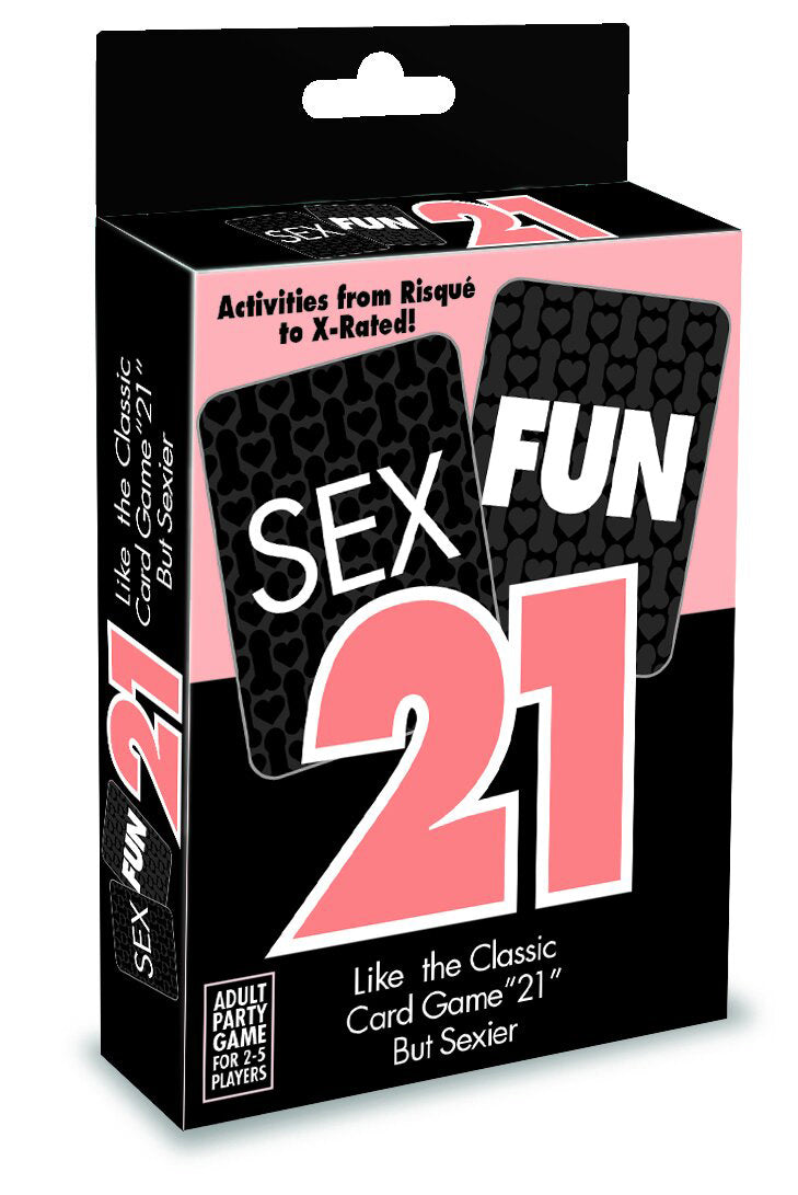 Sex Fun 21 Adult Card Game Secondary image