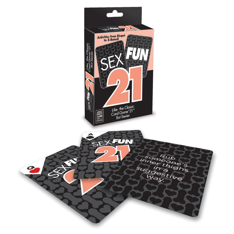 Sex Fun 21 Adult Card Game > Novelties > Card Games