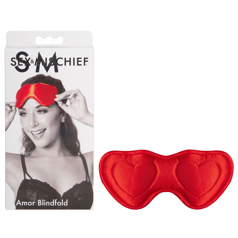 Sex & Mischief Amor – Padded Satin Blindfold Sensory Accessory > Bondage Gear > Blindfolds Main image