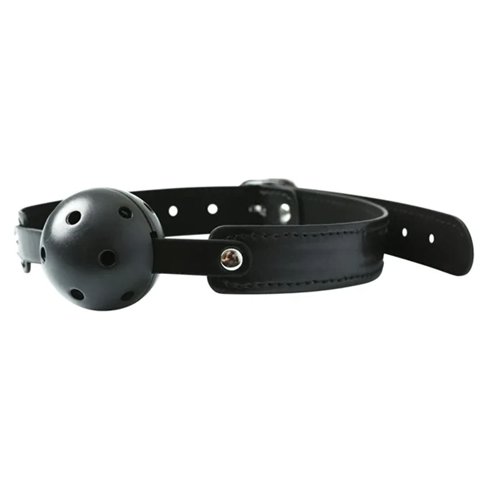 Sex & Mischief Breathable Ball Gag with 5 cm Diameter and Adjustable Strap Mouth Restraint Secondary image
