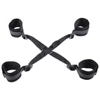 Sex & Mischief Hog Tie with Adjustable Cuffs – Four-Point Restraint Bondage Set > Bondage Gear > Restraints