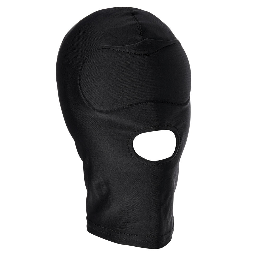 Sex & Mischief Shadow Hood with Mouth Opening – Adjustable Blindfold Mask > Bondage Gear > Bondage Hoods Main image
