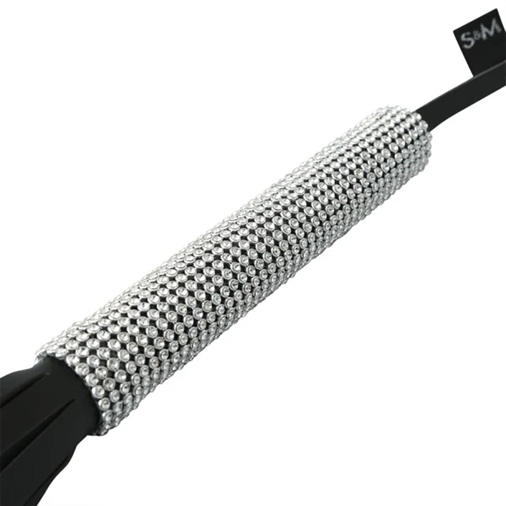 Sex & Mischief Sparkle Flogger 78 cm Vegan Leather Whips & Paddles