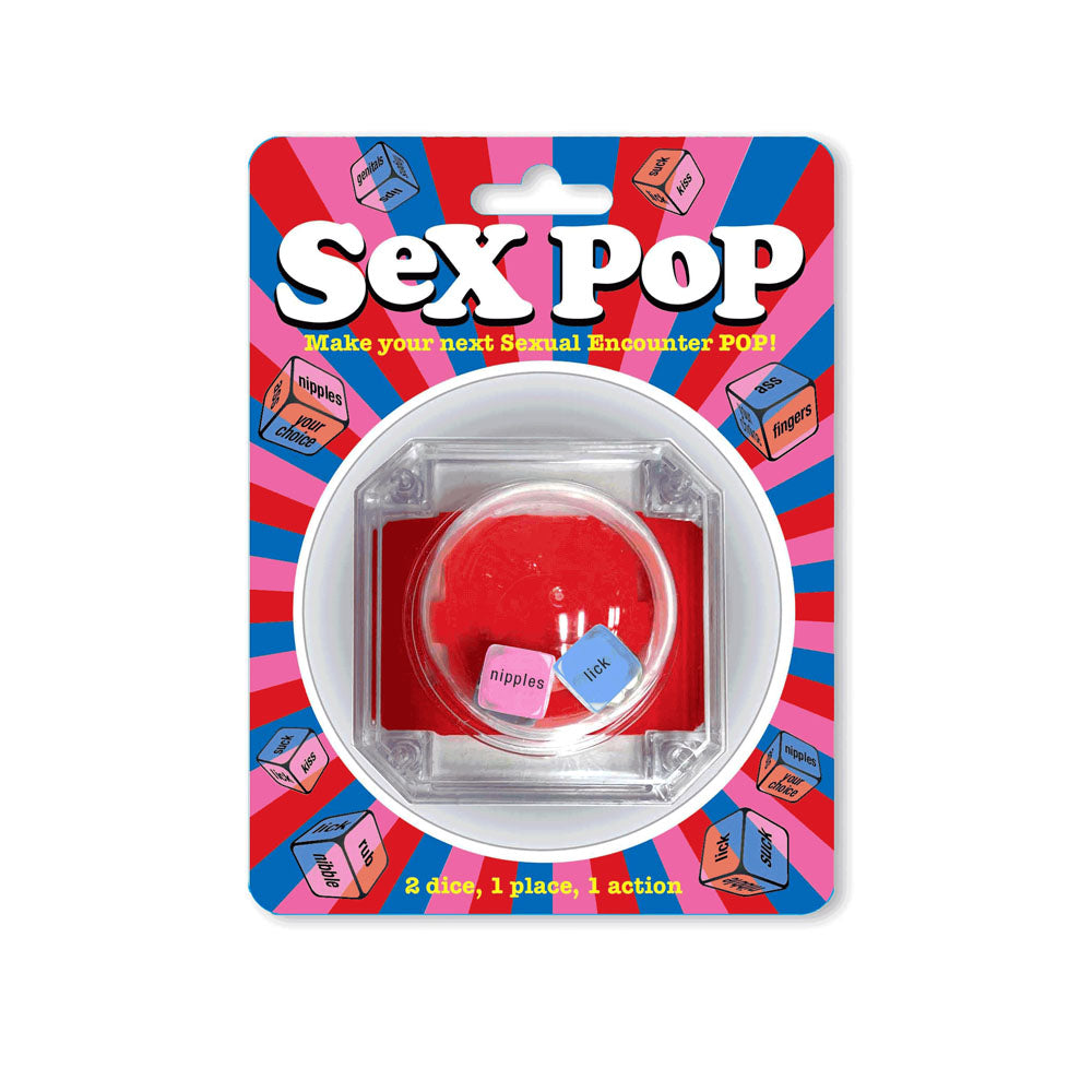 Sex Pop Dice Game - Compact Fun Size > Novelties > Games Main image