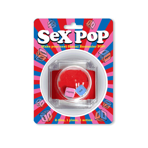 Sex Pop Dice Game for Couples - Compact Fun Size Games