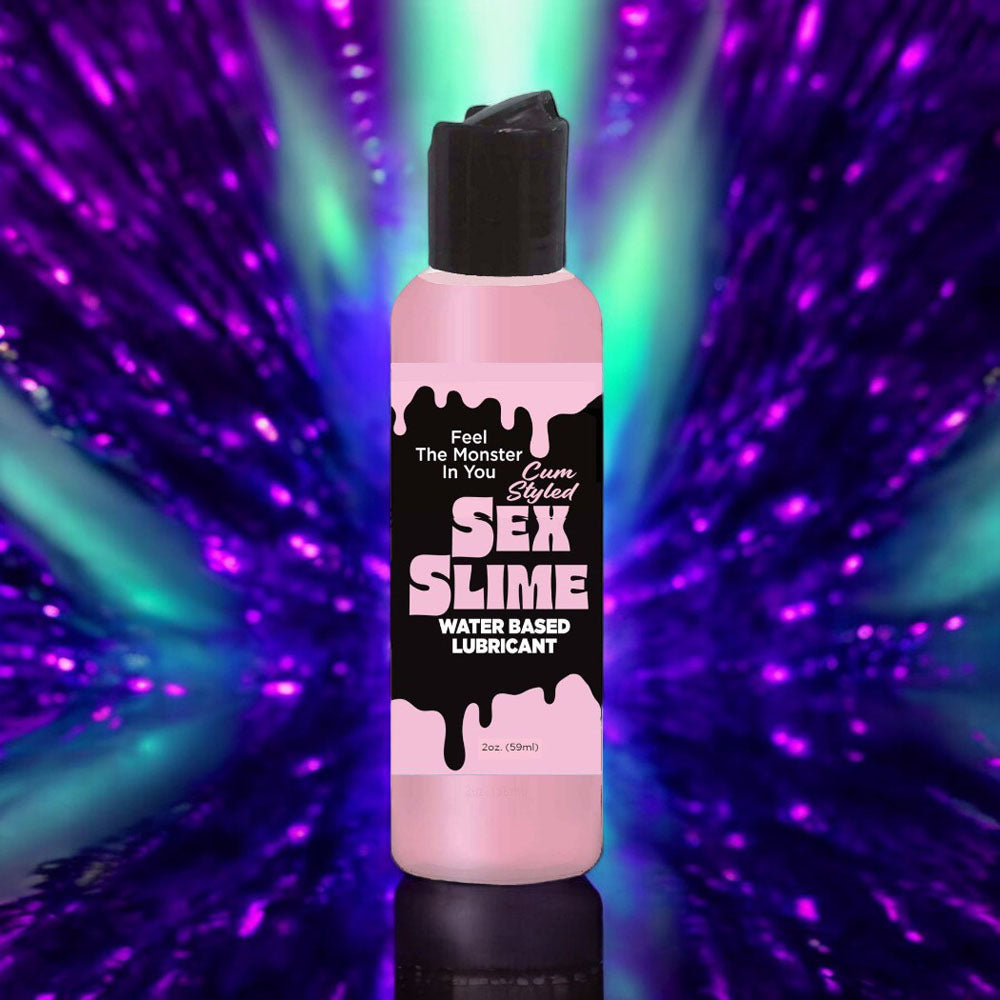 Sex Slime Cum Style Creature Lube 60 mls Green Water Based Lubricant Secondary image