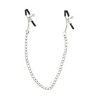 Sex and Mischief Chained Nipple Clamps – Adjustable Rubber-Tipped Nipple Clamps > Sex Toys > Nipple Clamps