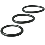 Sex & Mischief Nitrile Cock Ring 3 Pack – Three Sizes Cock Ring Set > Cock Ring > Sets