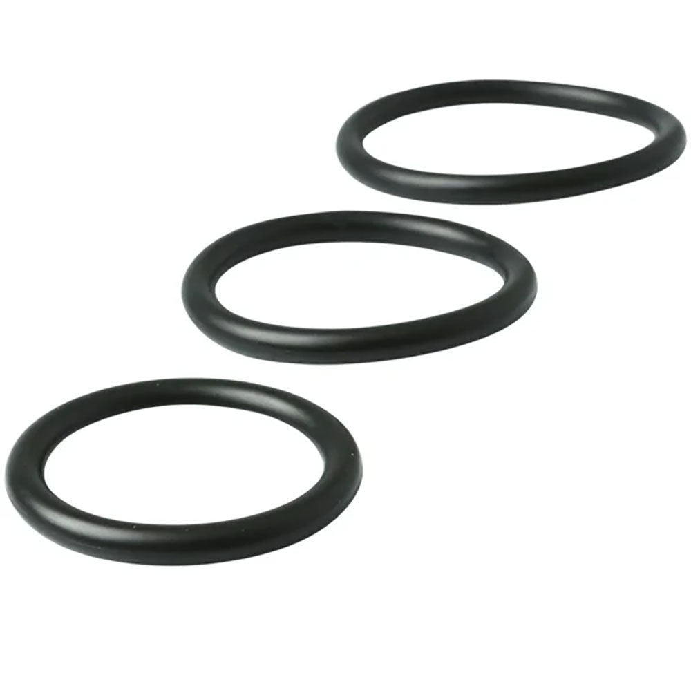Sex & Mischief Nitrile Cock Ring 3 Pack – Three Sizes Cock Ring Set > Cock Ring > Sets