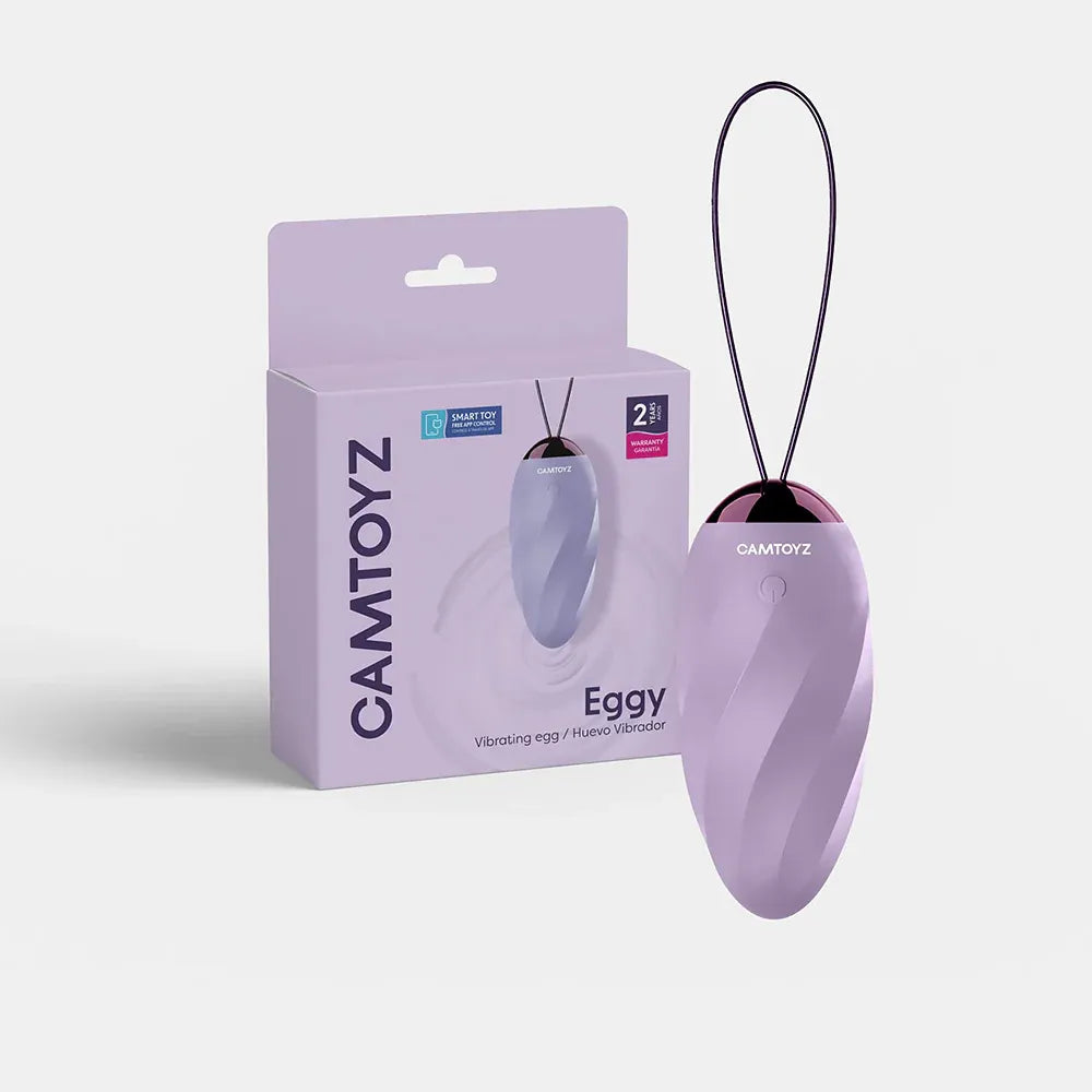 Camtoyz Eggy – USB Rechargeable Vibrating Egg with 7 Modes and 3 Speeds Purple > Sex Toys For Ladies > Vibrating Eggs