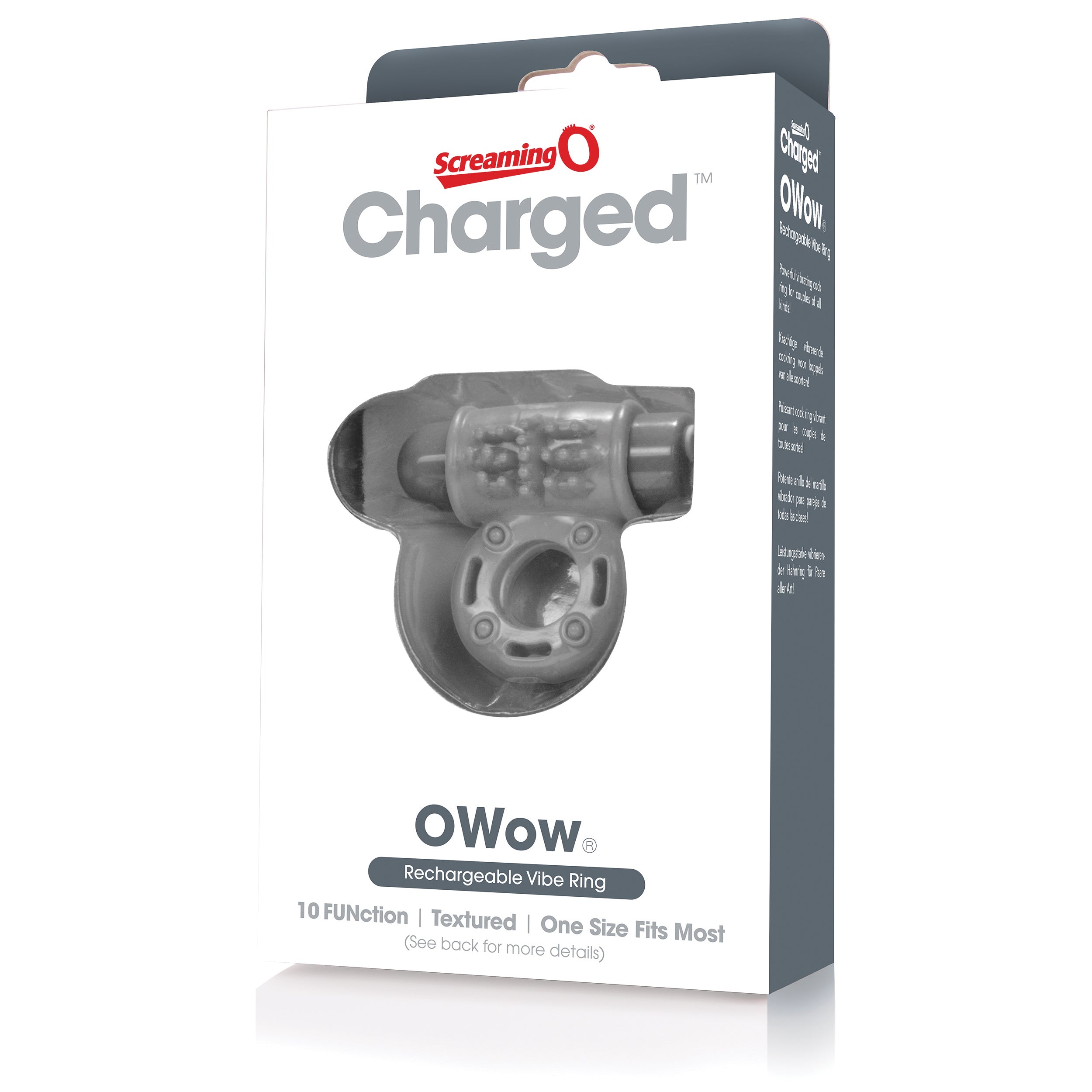 O Wow Ring – Rechargeable Vibrating Cock Ring with 10 Vibration Functions > Cock Ring > Vibrating