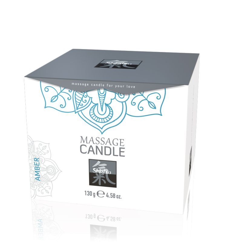 Shiatsu Massage Candle Amber - Scented Massage Oil for Intimate Moments Default Title Massage Oil