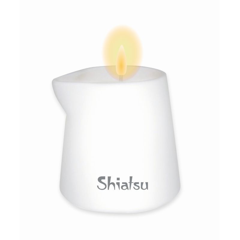 Shiatsu Massage Candle Raspberry Vanilla Scented Wax > Candles > Massage