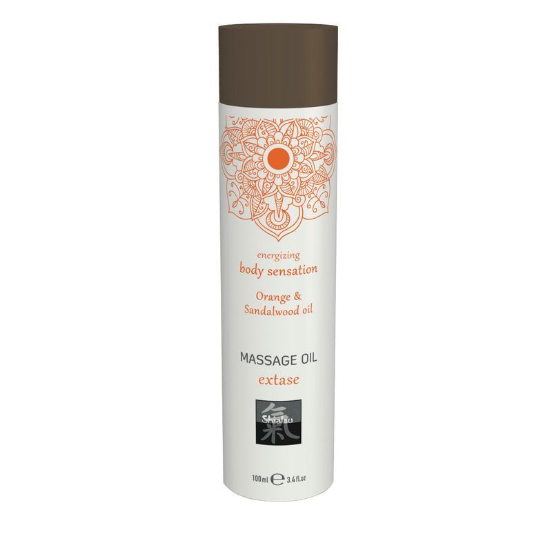 Shiatsu Massage Oil Extase Orange And Sandalwood 100ml Massage Oil
