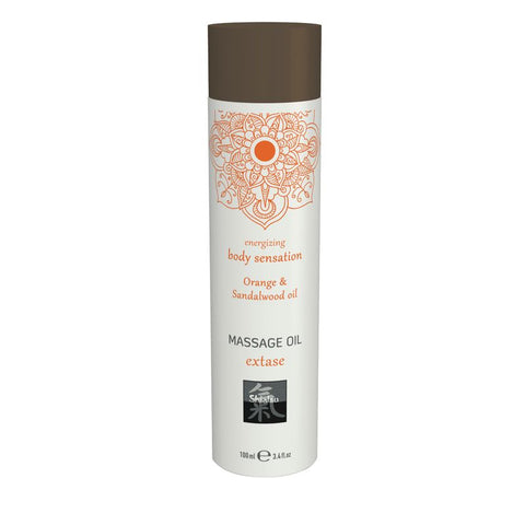Shiatsu Massage Oil Extase Orange And Sandalwood 100ml Massage Oil