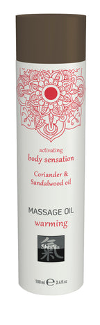 Shiatsu Massage Oil Warming Coriander And Sandalwood Oil 100ml > Essentials > Massage Oil