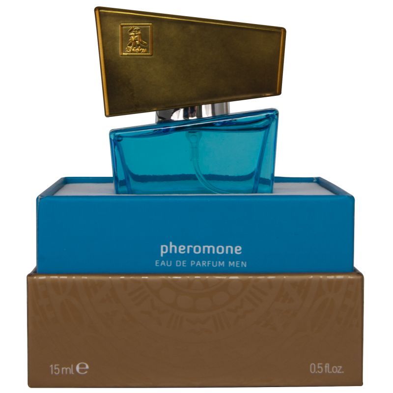Shiatsu Pheromone Fragrance for Men Light Blue 15ml Fragrance Mist