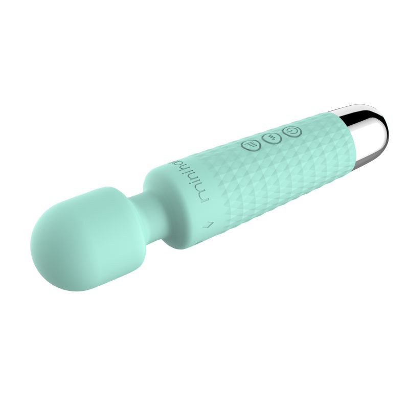 Shibari Mini Halo Wireless 20X Minty Green Massage Wand Secondary image