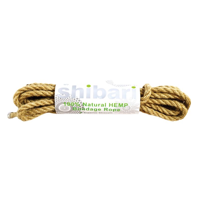 Shibari Rope 100 Percent Natural Hemp 5 Meter Length Rope