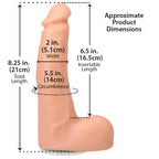 Signature Cocks Maximo Garcia (Ultraskyn) – 8.5 Inch Dual Density Cock with Removable Vac-U-Lock Suction Cup > Dildos > Performer Replica