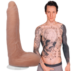 Signature Cocks Owen Gray 9 Inch Cock with Removable Vac-U-Lock Suction Cup and Dual Density TRUSKYN Material > Dildos > Performer Replica