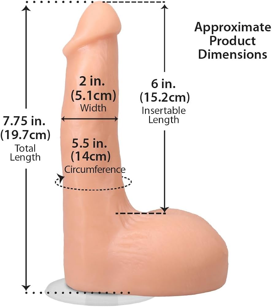 Signature Cocks The Flesh Mechanic 7.5 Inch Dual Density ULTRASKYN Cock with Removable Vac-U-Lock Suction Cup > Dildos > Realistic Dildos