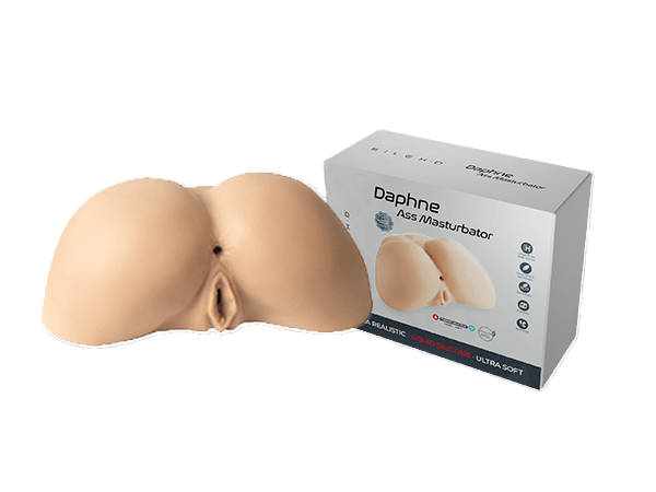 SilexD Daphne Ass Full Size Liquid Silicone Masturbator Flesh Color Assturbators
