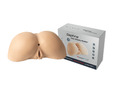 SilexD Daphne Ass Full Size Liquid Silicone Masturbator Flesh Color Assturbators