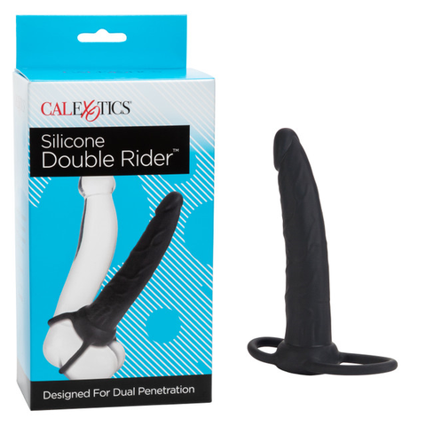 Silicone Double Rider Pleasure Toy for Couples DONGS